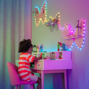 Twinkly Strings USB-C Hearts Inteligentne oświetlenie sznurkowe Wi-Fi/Bluetooth