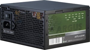 Inter-Tech Argus APS moduł zasilaczy 420 W 20+4 pin ATX ATX Czarny