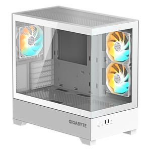 GIGABYTE C201 PANORAMIC ICE Midi Tower Biały