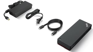 Lenovo ThinkPad Universal Thunderbolt 4 Smart Dock, kabelgebunden, schwarz