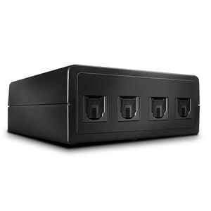 Lindy 70437 Audio-Umschalter, schwarz