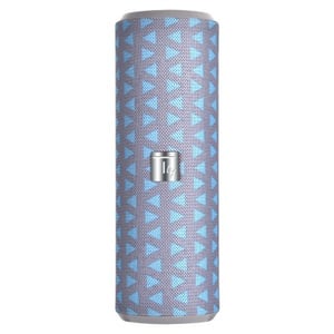 Techly 108552 tragbarer Lautsprecher / Party-Lautsprecher Tragbarer Stereo-Lautsprecher Blau, Grau 10 W