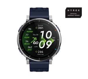 Amazfit W2558GL2N smartwatch / sports watch 3.35 cm (1.32") AMOLED Digital 466 x 466 px Touchscreen Silver GPS