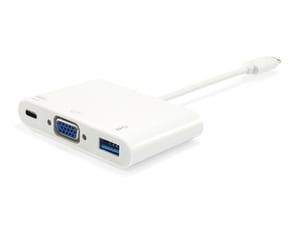 Equip 133462 USB 3.2 Gen 1 (3.1 Gen 1) Type-C-Dockingstation, weiß