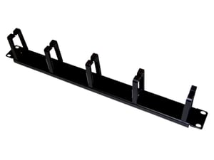 Alantec PK009 organizator na kable Ściana Uchwyt na kabel Czarny 1 szt.