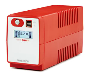 Salicru 647CA000008 USV-Anlage, Line-Interactive-Technologie, 0,65 kVA, 360 W, 4 x Netzsteckdose
