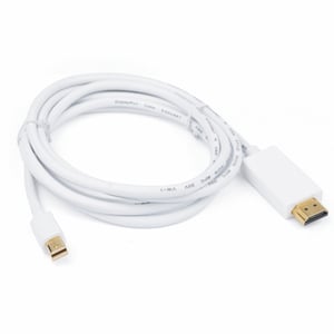 M-Cab 7003605 1 m Mini DisplayPort to HDMI Cable Adapter, White