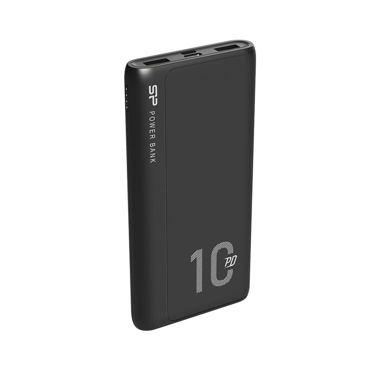 фото Зовнішній акумулятор (павербанк) Silicon Power QP15 10000mAh Black (SP10KMAPBKQP150K)