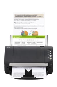 Fujitsu fi-7140 ADF Scanner, 600 x 600 DPI, A4, Black, White