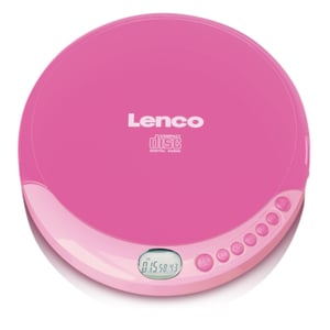 Lenco CD-011 Rosa tragbarer CD-Player