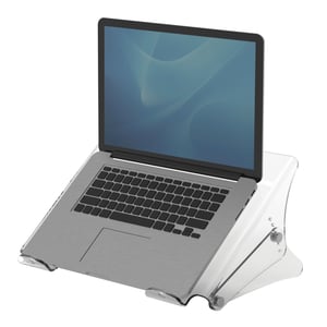 Fellowes Clarity Laptop Stand, Clear, 38.1 cm (15")