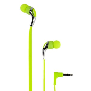 Vivanco Neon Buds Kopfhörer, kabelgebunden, In-Ear, Musik, Metallic, Gelb