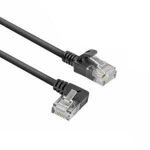 ACT DC1901 kabel sieciowy Czarny 1 m Cat6a U/UTP (UTP) Okrągły