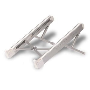 Lindy 20916 Laptop Stand Notebook Stand Silver, White 39.6 cm (15.6")