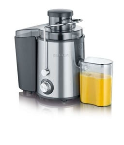 Severin ES 3566 Juicer, 400 W, Black, Stainless Steel