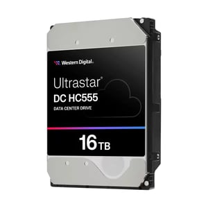 Western Digital Ultrastar DC HC555 Festplatte 16 TB 7200 U/min 512 MB 3,5" SAS3