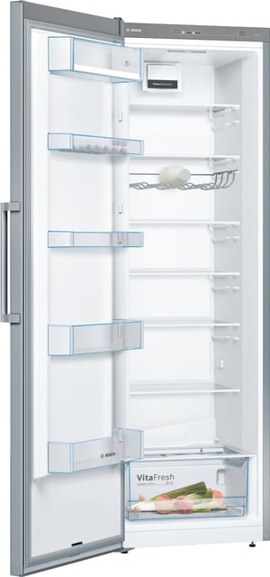 Bosch Serie 4 KSV36VLDP lodówka Wolnostojący 346 l Stal nierdzewna