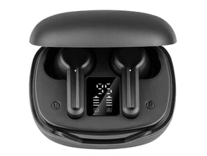 Tracer T2 TWS Wireless In-Ear Bluetooth Headphones, Black