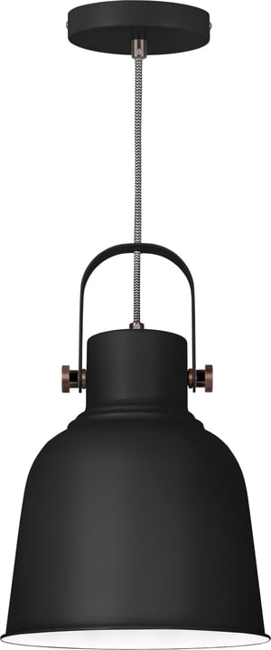 Activejet AJE-LOLY BLACK 1P lampa sufitowa