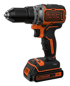 Black & Decker BL186K-QW Akku-Schrauber/Schlagschrauber 1650 U/min Schwarz, Rot