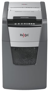 Rexel Optimum AutoFeed+ 130X dokumentförstörare Korsskärning 55 dB 22 cm Svart, Silver