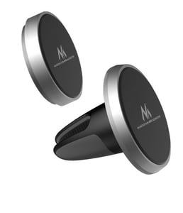 Maclean MC-746 Halterung Passive Halterung für Mobiltelefon/Smartphone Schwarz, Silber