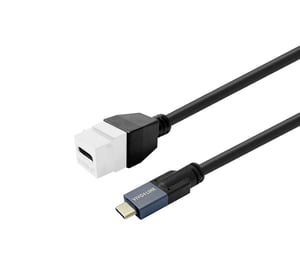 Vivolink PROKEYUSBCFM0.5W kabel USB USB 3.2 Gen 2 (3.1 Gen 2) 0,5 m USB C Biały