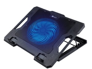 C-TECH CLP-S100 podkładka chłodząca do laptop 43,9 cm (17.3") 1000 RPM Czarny
