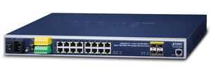 PLANET IGS-5225-16T4S Managed L2+ Gigabit-Ethernet-Netzwerk-Switch (10/100/1000) 1U Blau