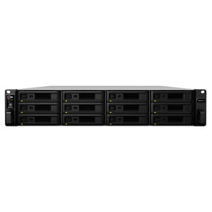 Synology RackStation RS3618xs NAS-rack (2U) Intel® Xeon® D D-1521 8 GB DDR4 0 TB DiskStation Manager Svart