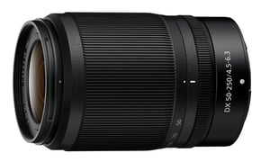 Nikon NIKKOR Z DX 50–250 mm f/4,5–6,3 VR spiegellose Kamera, schwarz