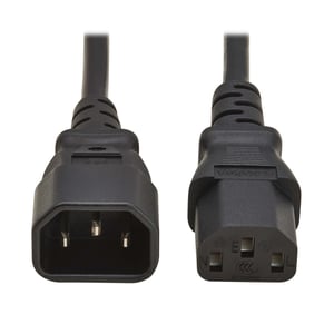 Eaton P004-05M-EU Netzkabel, schwarz, 5 m, IEC C13, IEC C14