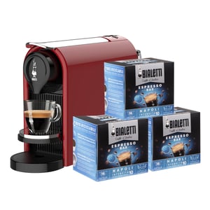 Bialetti Gioia Plus Halbautomatische Kapselkaffeemaschine 0,5 l
