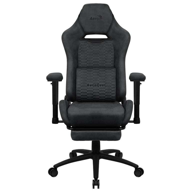 Aerocool Royal AeroSuede Uniwersalny fotel dla gracza Obite siedzisko Szary