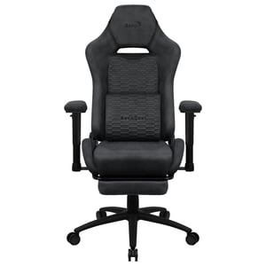Aerocool Royal AeroSuede Uniwersalny fotel dla gracza Obite siedzisko Szary