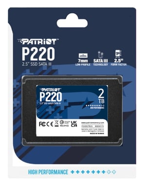 Patriot Memory P220 2TB 2.5" SATA III