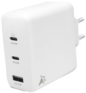 Aqiila Chargebird W4 Uniwersalne Biały Prąd przemienny Szybkie ładowanie Wewnętrzna