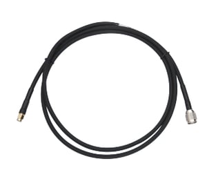 Zebra CBLRD-1C4001800R LMR240-Koaxialkabel, 4,5 m, RP-TNC, SMA, schwarz