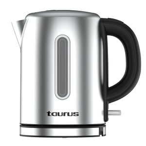 Taurus 958563000 1-liter 2200 W Electric Kettle, Black, Stainless Steel