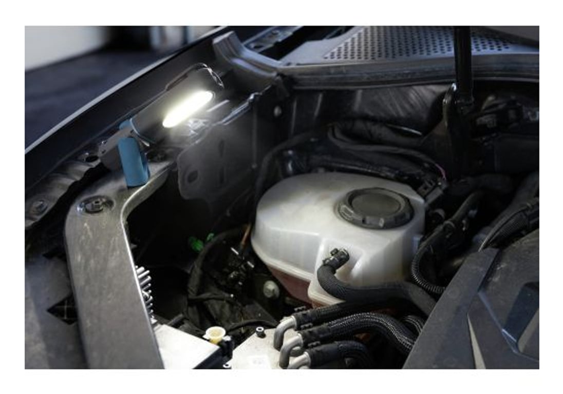 Ansmann WL350R Czarny, Niebieski LED