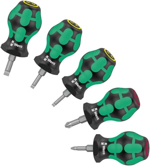 Wera Stubby Set 1 Pojedynczy Śrubokręt jednokierunkowy