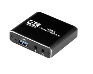 Gembird UHG-4K2-01 External USB Graphics Card, Black