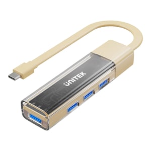 UNITEK Bi-Directional Hub 2 x USB 3.2 Gen 2 (3.1 Gen 2) Type-C 5000 Mbit/s Biały