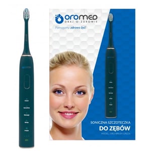Oromed ORO-BRUSH GREEN szczoteczka elektryczna Dorosły Soniczna szczoteczka do zębów Zielony