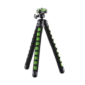 Mantona 21401 statyw Smartfon/aparat cyfrowy 3 x noga Czarny, Zielony