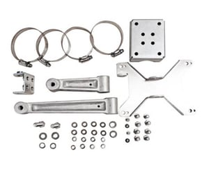 RUCKUS Networks 902-0125-0000 Mounting Kit Stainless Steel Metal