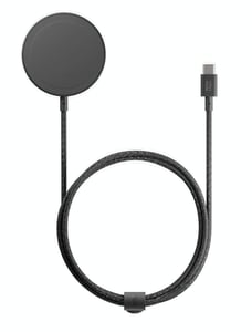 Native Union Snapstand Qi2 Smartphone Schwarz USB Kabelloses Laden Intern