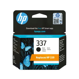 HP 337 originalbläckpatron, svart