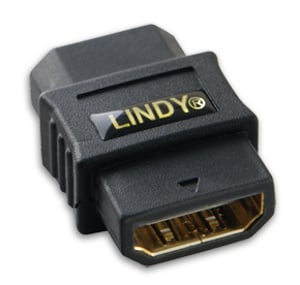 Lindy 41230 przejściówka do kabli HDMI Czarny
