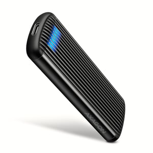Axagon SSD-Gehäuse Grau, Schwarz M.2